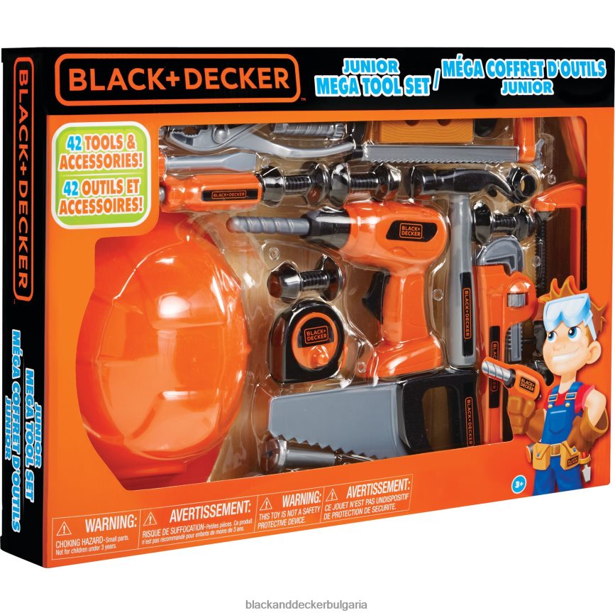 дом и начин на живот бг BLACK+DECKER мега комплект инструменти V8R6ZD252
