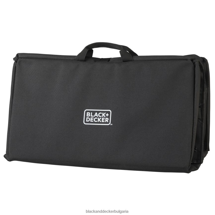 дом и начин на живот бг BLACK+DECKER 3 в 1 сгъваема количка за съхранение универсален ръчен камион издържа до 150 lbs. черен V8R6ZD133