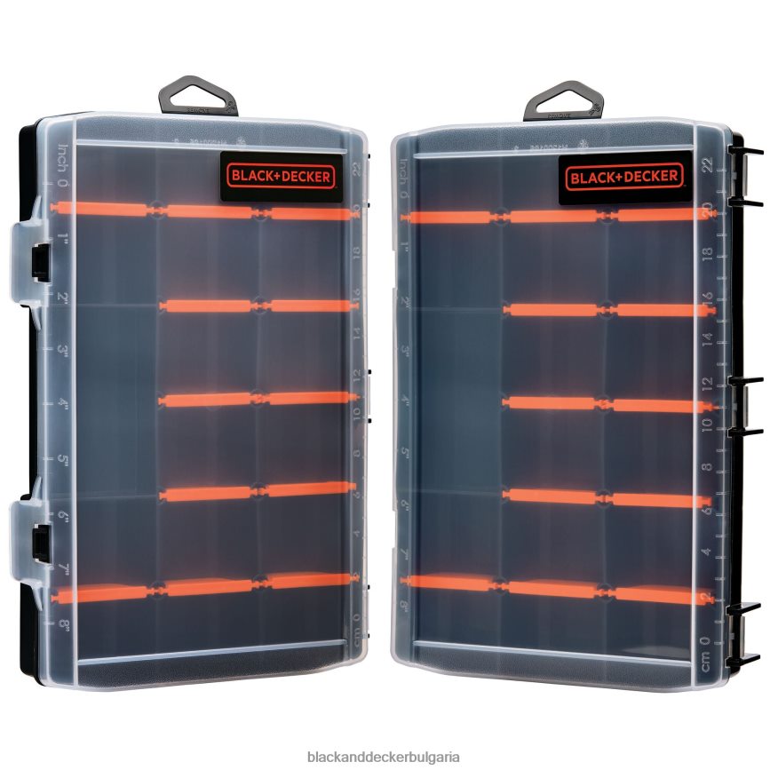 дом и начин на живот бг BLACK+DECKER освен кутия за органайзер за малки части с разделители V8R6ZD142