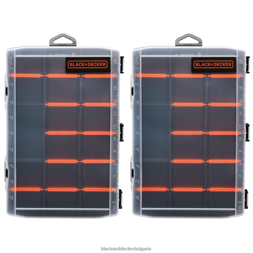 дом и начин на живот бг BLACK+DECKER освен кутия за органайзер за малки части с разделители V8R6ZD142
