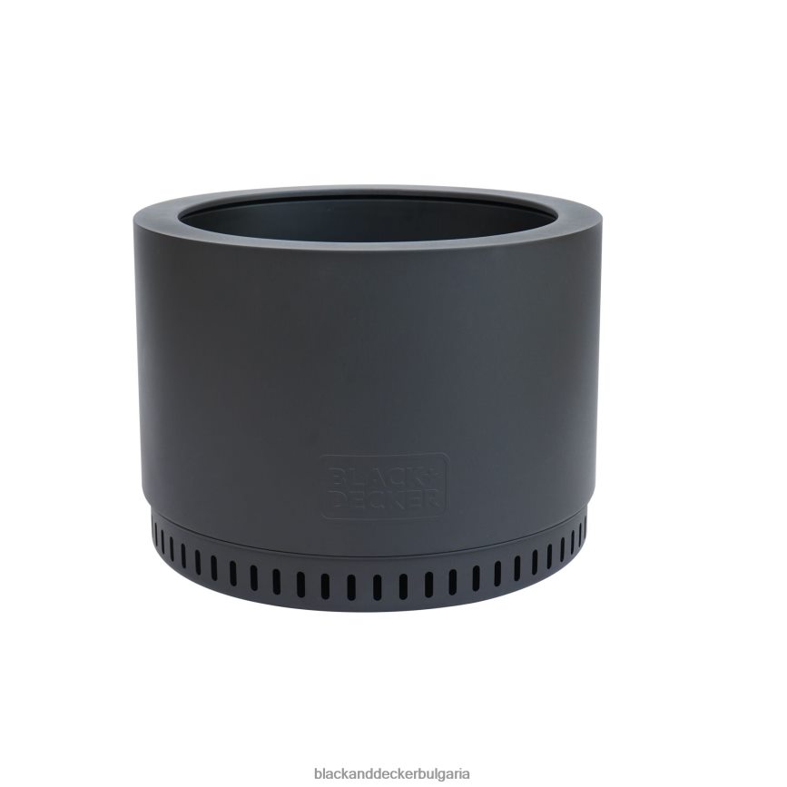дом и начин на живот бг BLACK+DECKER 19,5 в огнище на дърва без дим V8R6ZD214
