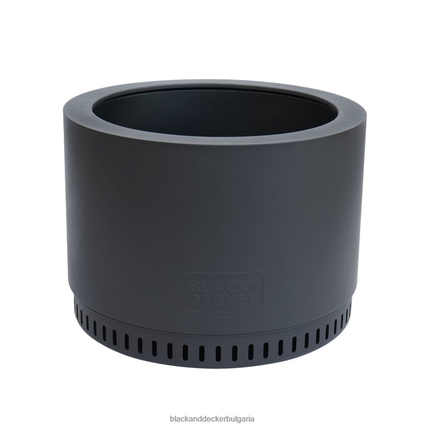 дом и начин на живот бг BLACK+DECKER 19,5 в огнище на дърва без дим V8R6ZD214