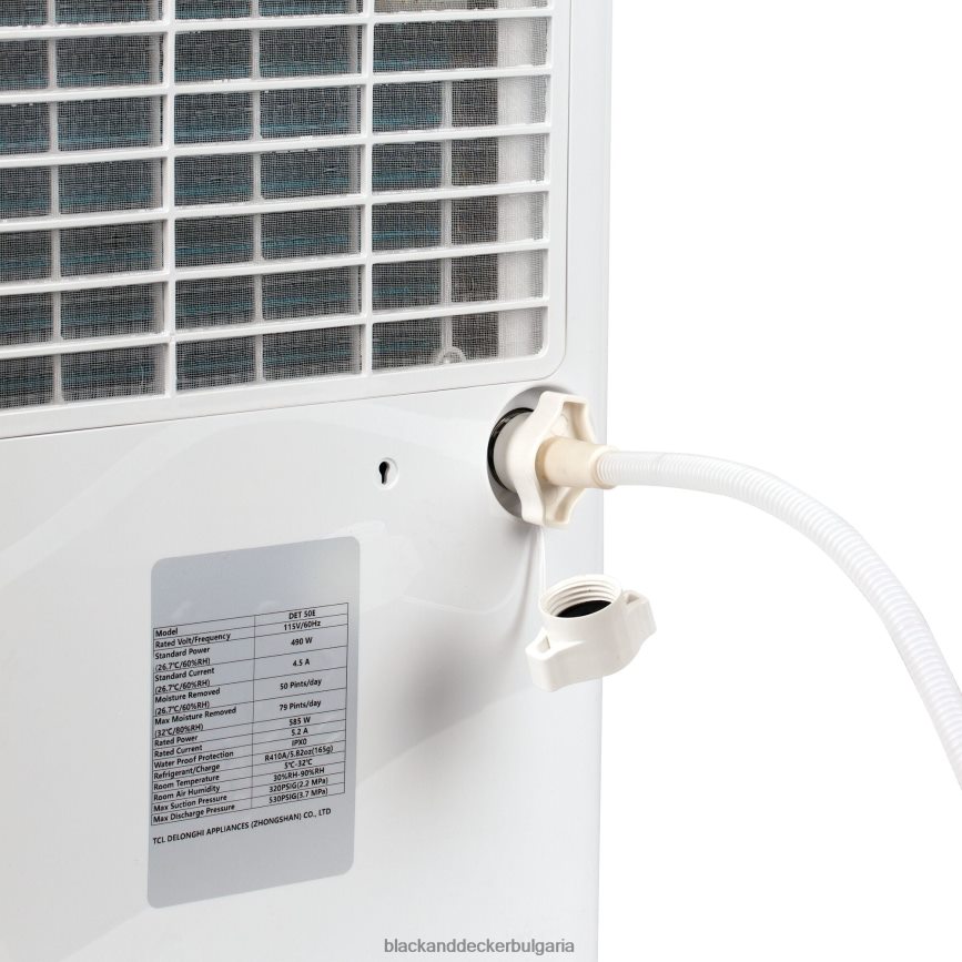 дом и начин на живот бг BLACK+DECKER 20-пинтов преносим влагоуловител Energy Star с LED дисплей V8R6ZD182