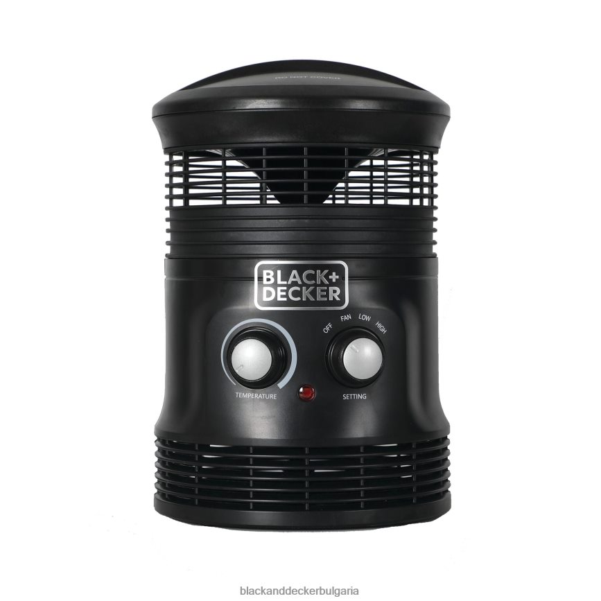 дом и начин на живот бг BLACK+DECKER 360 съраунд нагревателен вентилатор V8R6ZD177