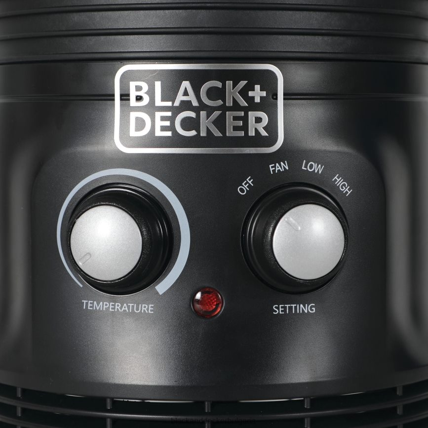 дом и начин на живот бг BLACK+DECKER 360 съраунд нагревателен вентилатор V8R6ZD177