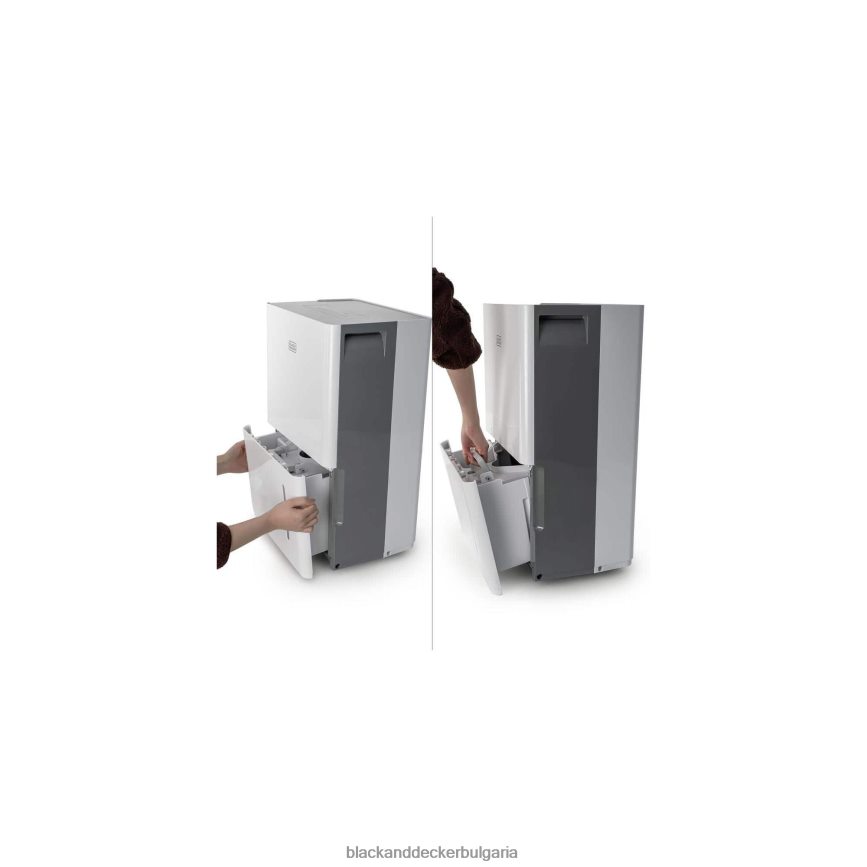 дом и начин на живот бг BLACK+DECKER преносим влагоуловител с маркуч за помпа (4500 кв. фута) V8R6ZD185