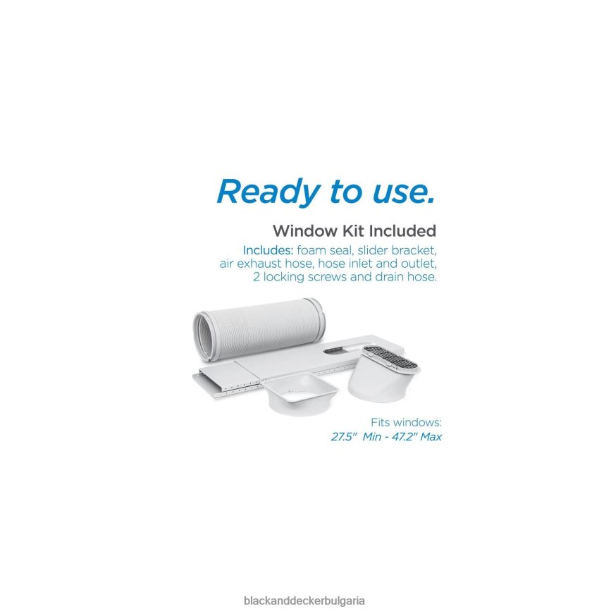 дом и начин на живот бг BLACK+DECKER преносим климатик с топло V8R6ZD195