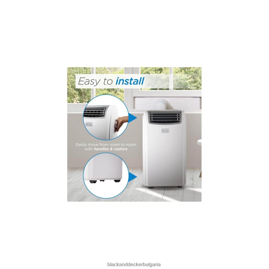 дом и начин на живот бг BLACK+DECKER преносим климатик с топло V8R6ZD196