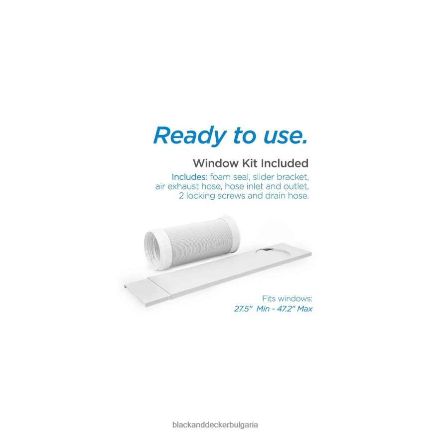 дом и начин на живот бг BLACK+DECKER преносим климатик с дистанционно управление follow me V8R6ZD207