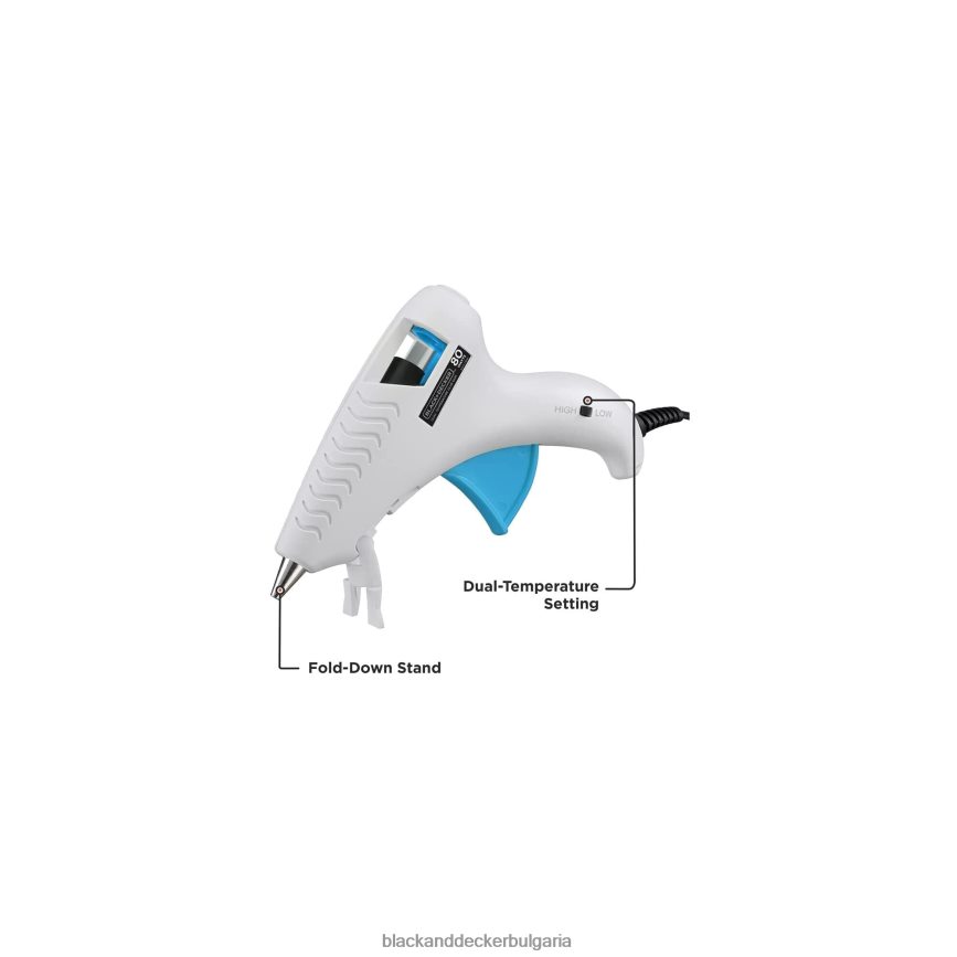 дом и начин на живот бг BLACK+DECKER комплект пистолети за горещо лепило с лепилни пръчици V8R6ZD156