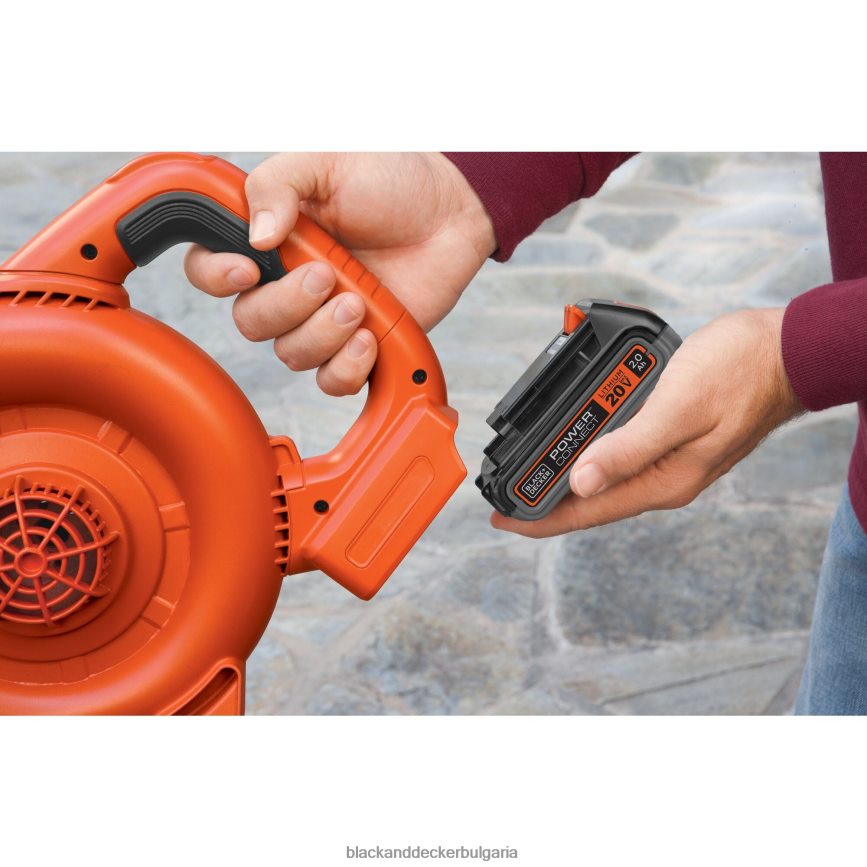 инструменти бг BLACK+DECKER 20v max литиево-йонна батерия, презареждаема 2,0 ah V8R6ZD716