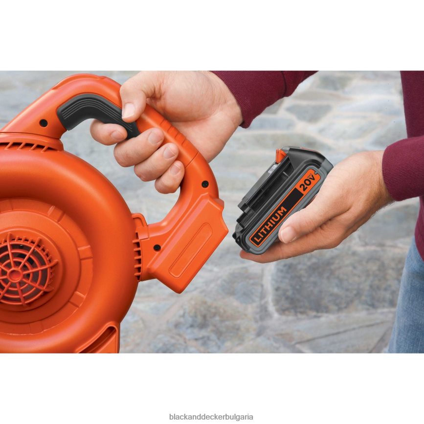 инструменти бг BLACK+DECKER 20v max powerconnect 2.0ah литиево-йонна батерия V8R6ZD717