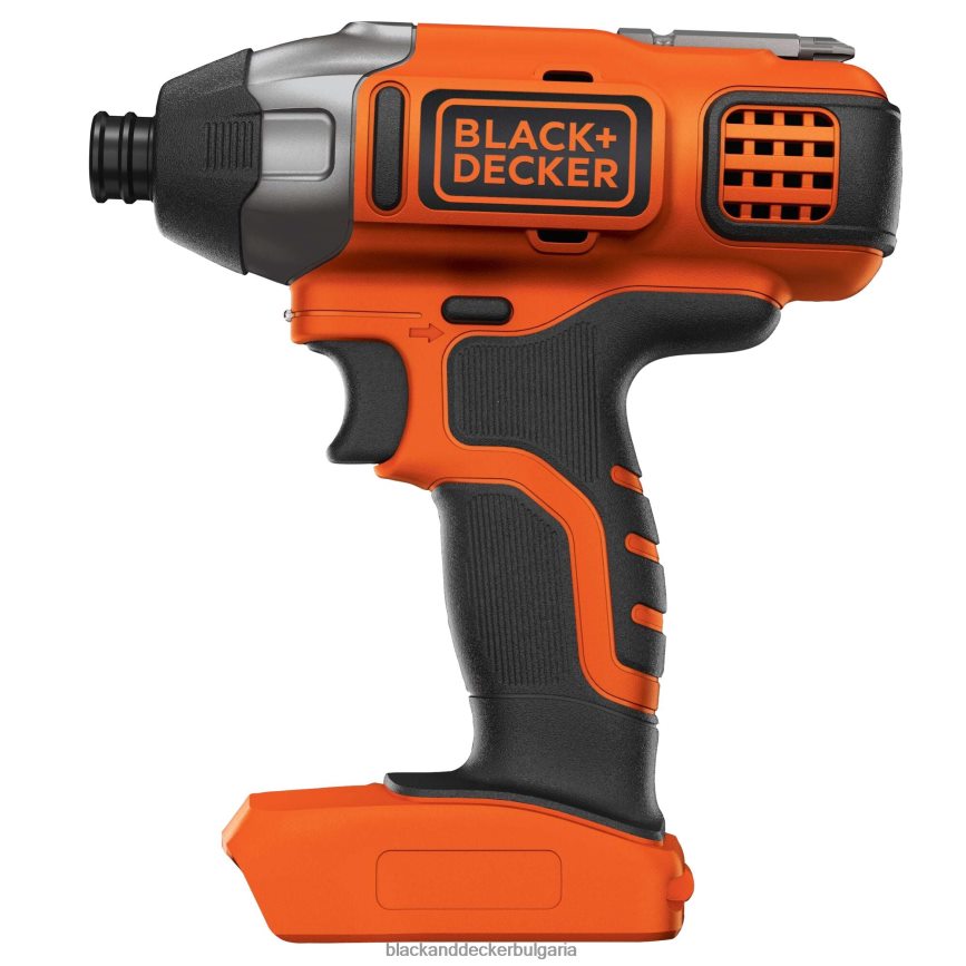 инструменти бг BLACK+DECKER 20v макс. свързване на захранване 1/4 инча само за безжичен ударен винтоверт V8R6ZD537