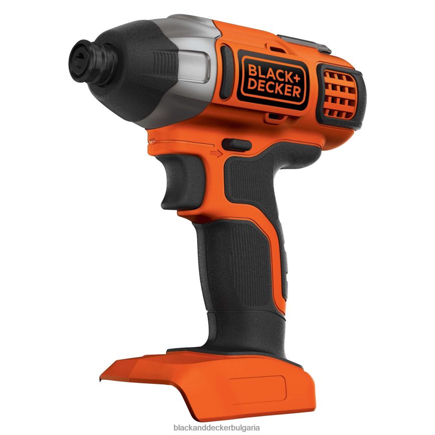 инструменти бг BLACK+DECKER 20v макс. свързване на захранване 1/4 инча само за безжичен ударен винтоверт V8R6ZD537