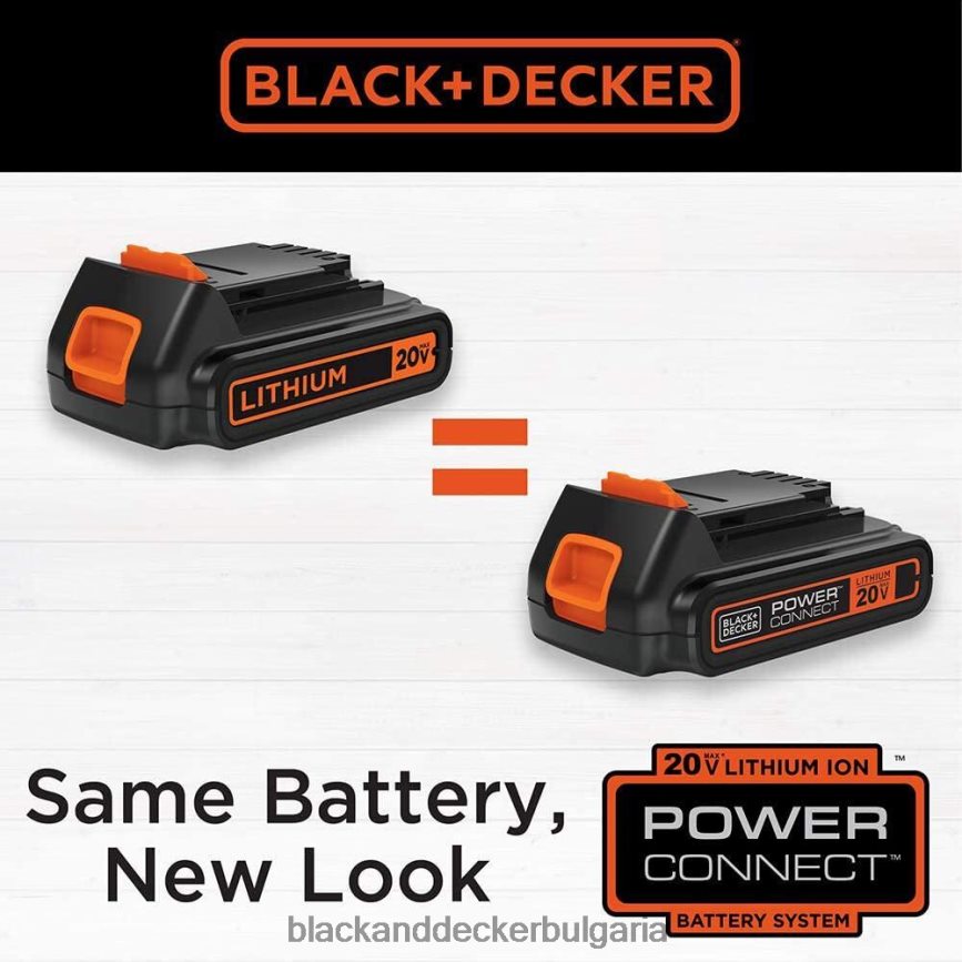 инструменти бг BLACK+DECKER Комбиниран комплект електроинструменти 20v Макс. Комплект безжични електроинструменти с 4 инструмента с 2 батерии и зарядно устройство V8R6ZD544