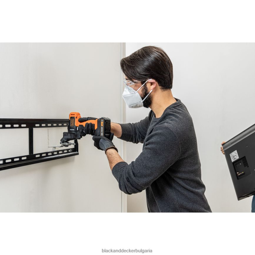 инструменти бг BLACK+DECKER Комбиниран комплект електрически инструменти с матрична бормашина 20v Комплект от 6 инструмента Комплект безжични инструменти V8R6ZD527