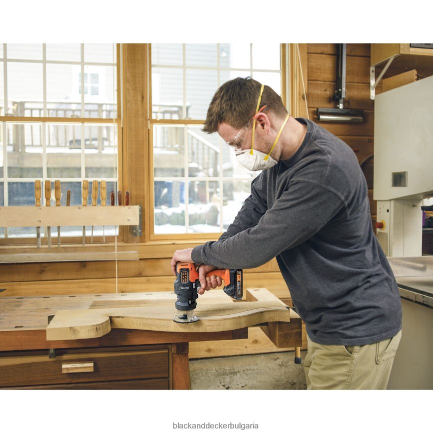 инструменти бг BLACK+DECKER Комбиниран комплект електрически инструменти с матрична бормашина 20v Комплект от 6 инструмента Комплект безжични инструменти V8R6ZD527