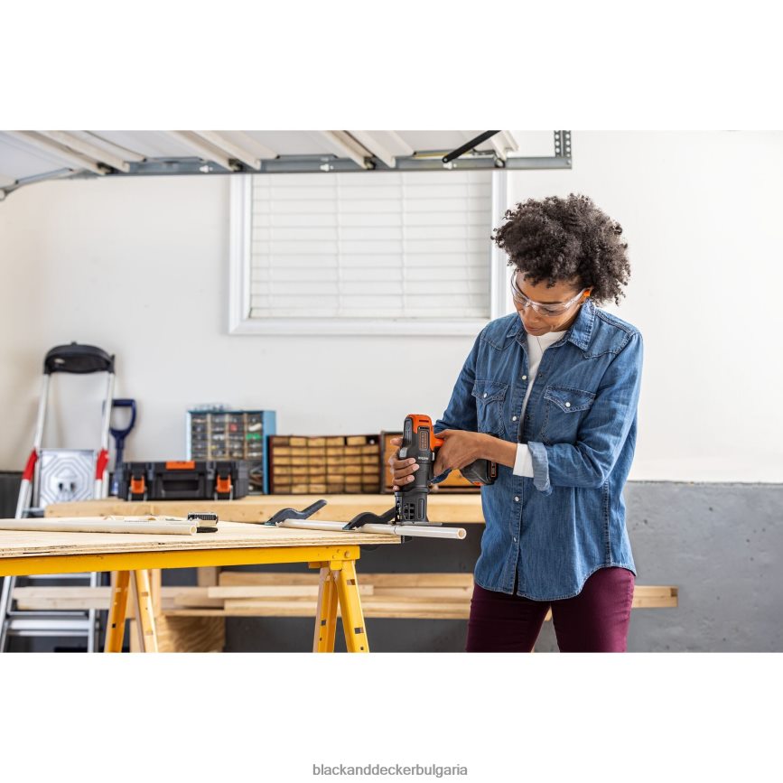 инструменти бг BLACK+DECKER Комбиниран комплект електрически инструменти с матрична бормашина 20v Комплект от 6 инструмента Комплект безжични инструменти V8R6ZD527