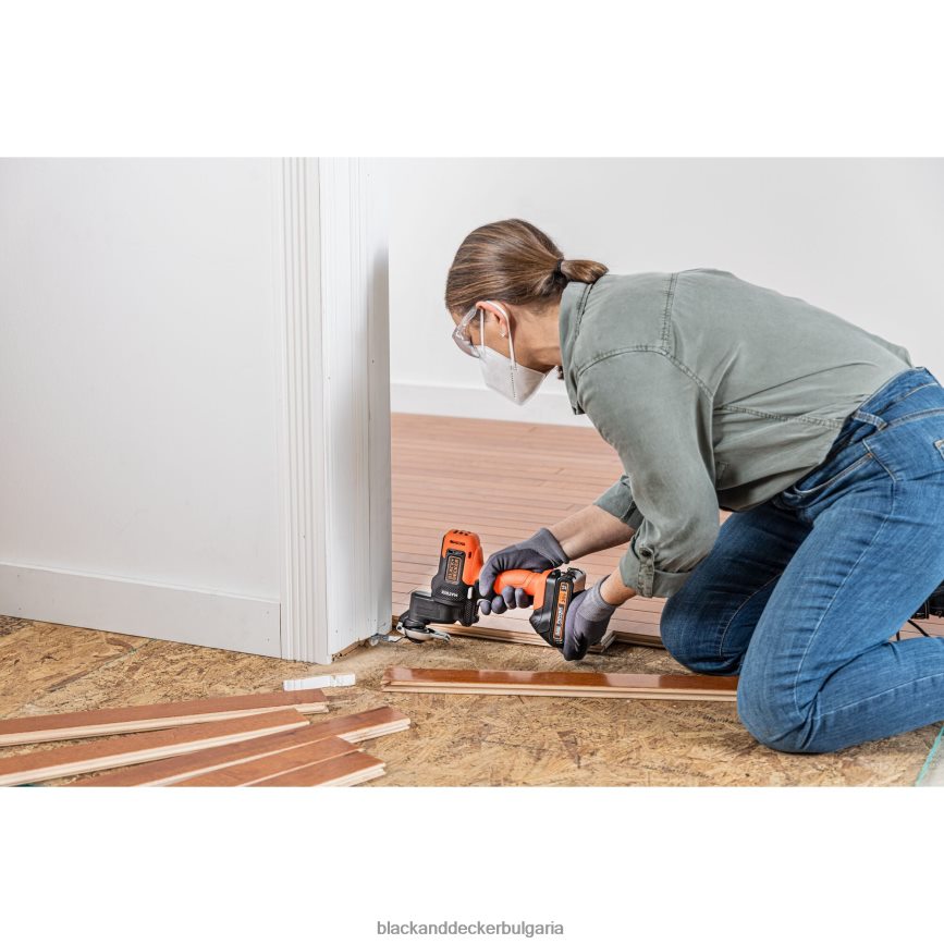 инструменти бг BLACK+DECKER Комбиниран комплект електрически инструменти с матрична бормашина 20v Комплект от 6 инструмента Комплект безжични инструменти V8R6ZD527