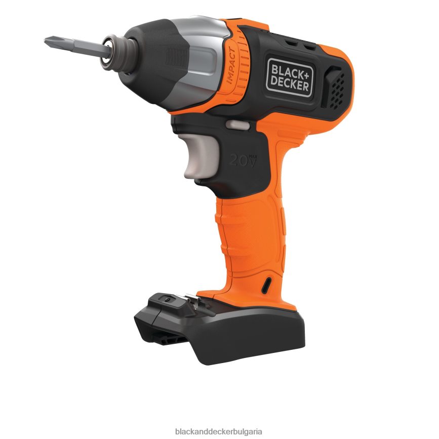 инструменти бг BLACK+DECKER 20v max ударна бормашина 2 комплекта V8R6ZD542