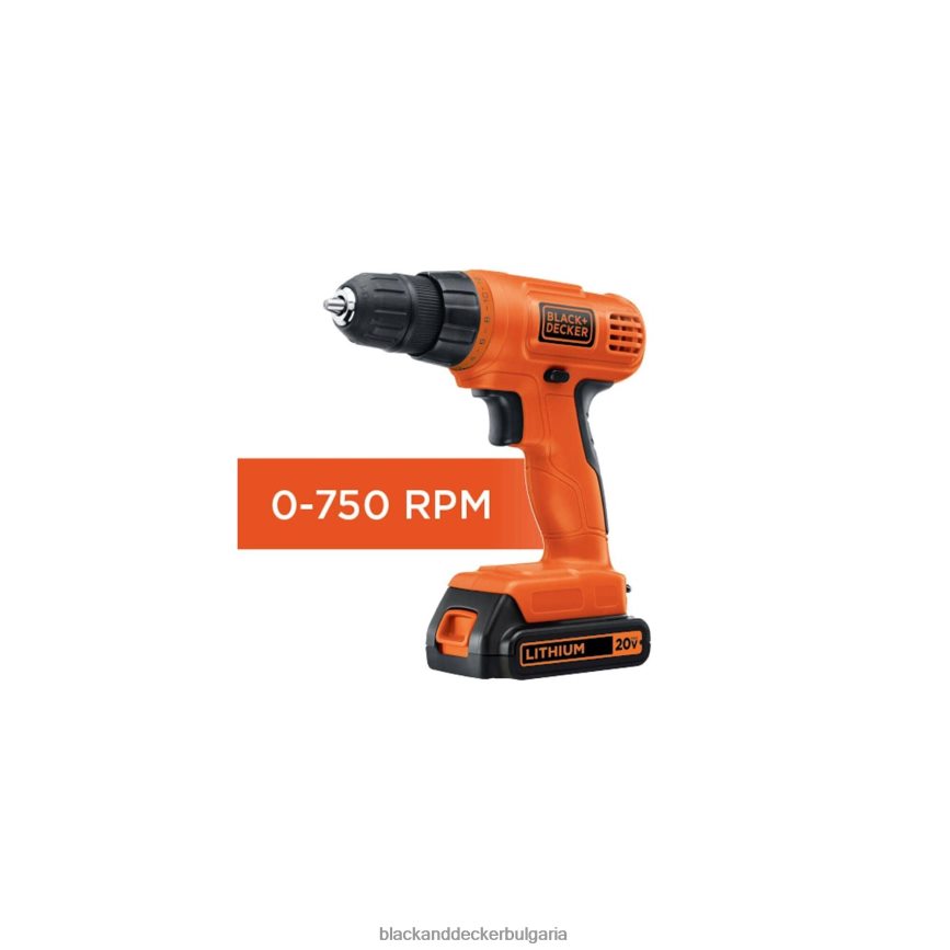 инструменти бг BLACK+DECKER 20v max бормашина и комплект инструменти за дома 34 части V8R6ZD548