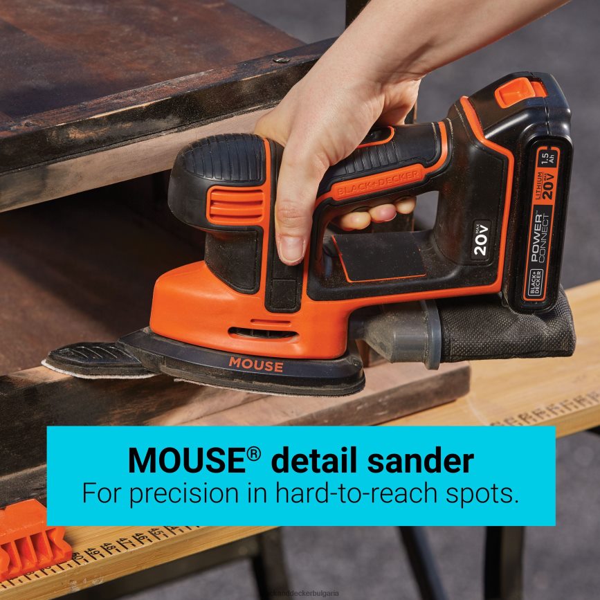 инструменти бг BLACK+DECKER Комбиниран комплект безжична бормашина 20v max powerconnect 4 инструмента V8R6ZD545