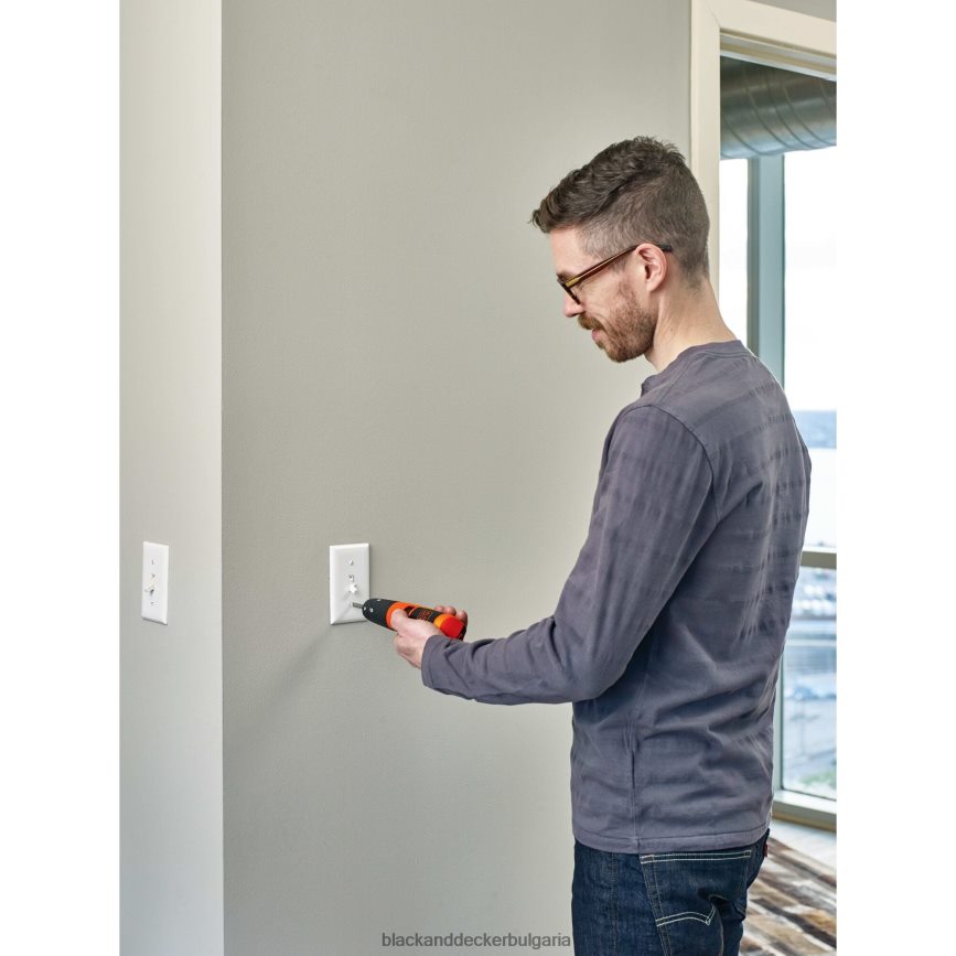 инструменти бг BLACK+DECKER 2.4v max акумулаторна отвертка V8R6ZD589