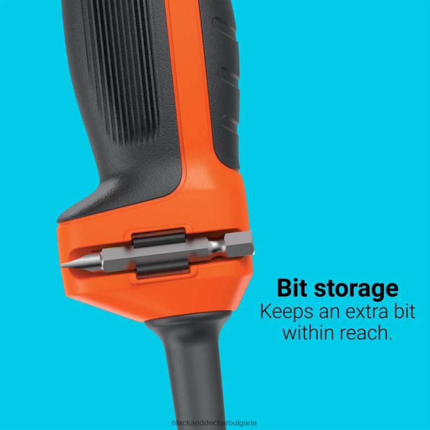 инструменти бг BLACK+DECKER комплект електрическа бормашина 3/8 инча 6,0 ампера с кабел V8R6ZD570