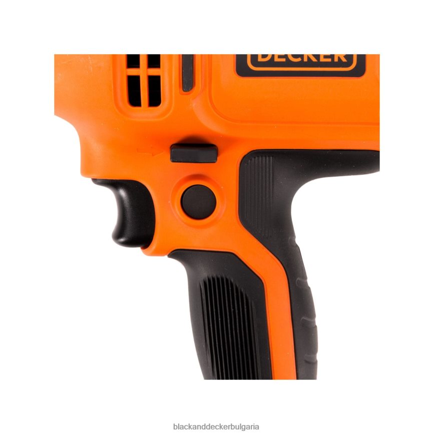 инструменти бг BLACK+DECKER комплект електрическа бормашина 3/8 инча 6,0 ампера с кабел V8R6ZD570