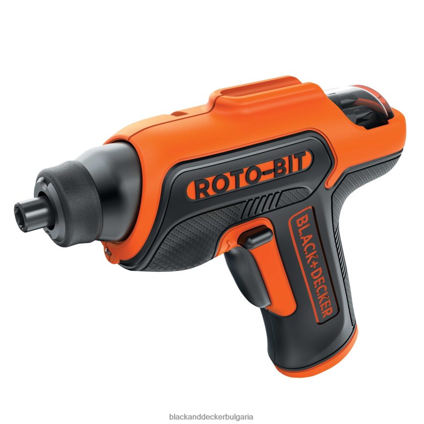инструменти бг BLACK+DECKER 4v max акумулаторна отвертка с място за битове V8R6ZD560