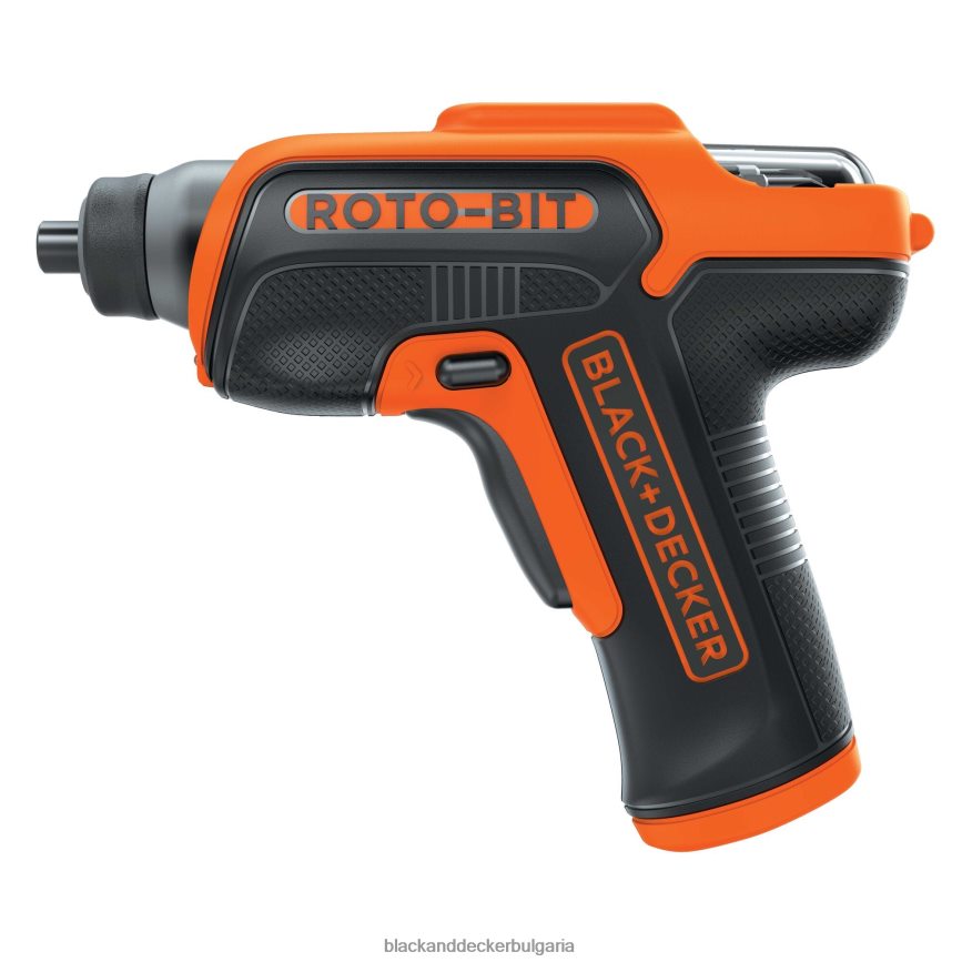 инструменти бг BLACK+DECKER 4v max акумулаторна отвертка с място за битове V8R6ZD560