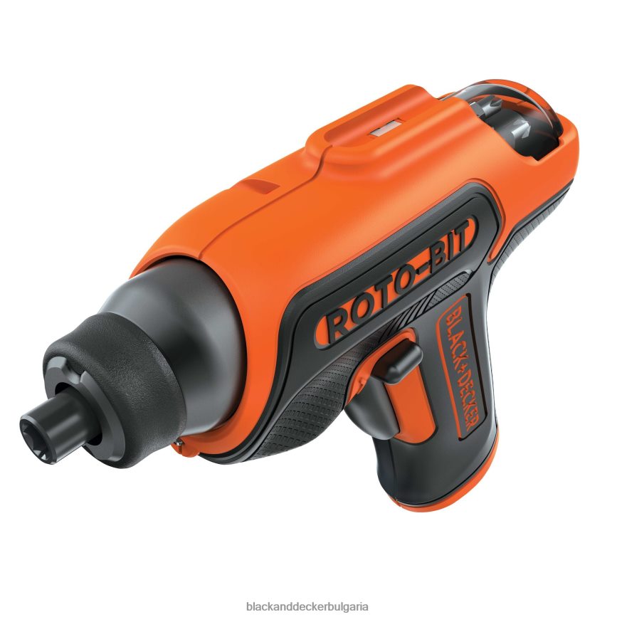 инструменти бг BLACK+DECKER 4v max акумулаторна отвертка с място за битове V8R6ZD560