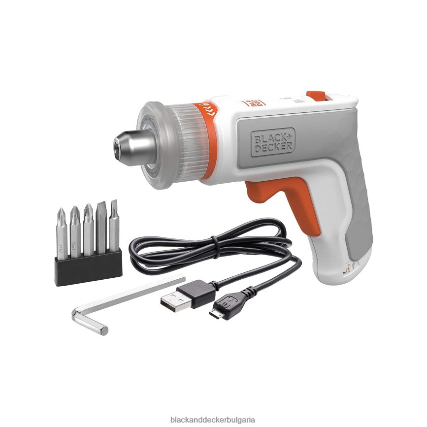 инструменти бг BLACK+DECKER 4v max акумулаторна отвертка V8R6ZD569