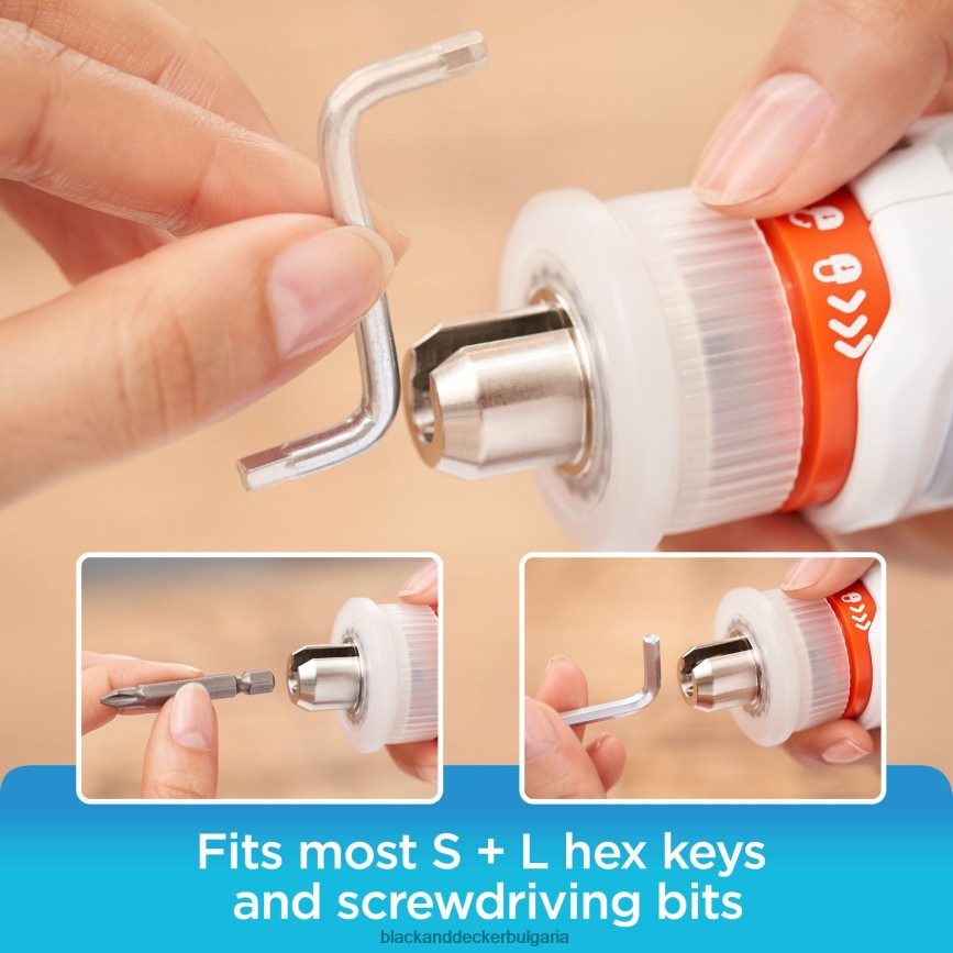 инструменти бг BLACK+DECKER 4v max акумулаторна отвертка V8R6ZD569