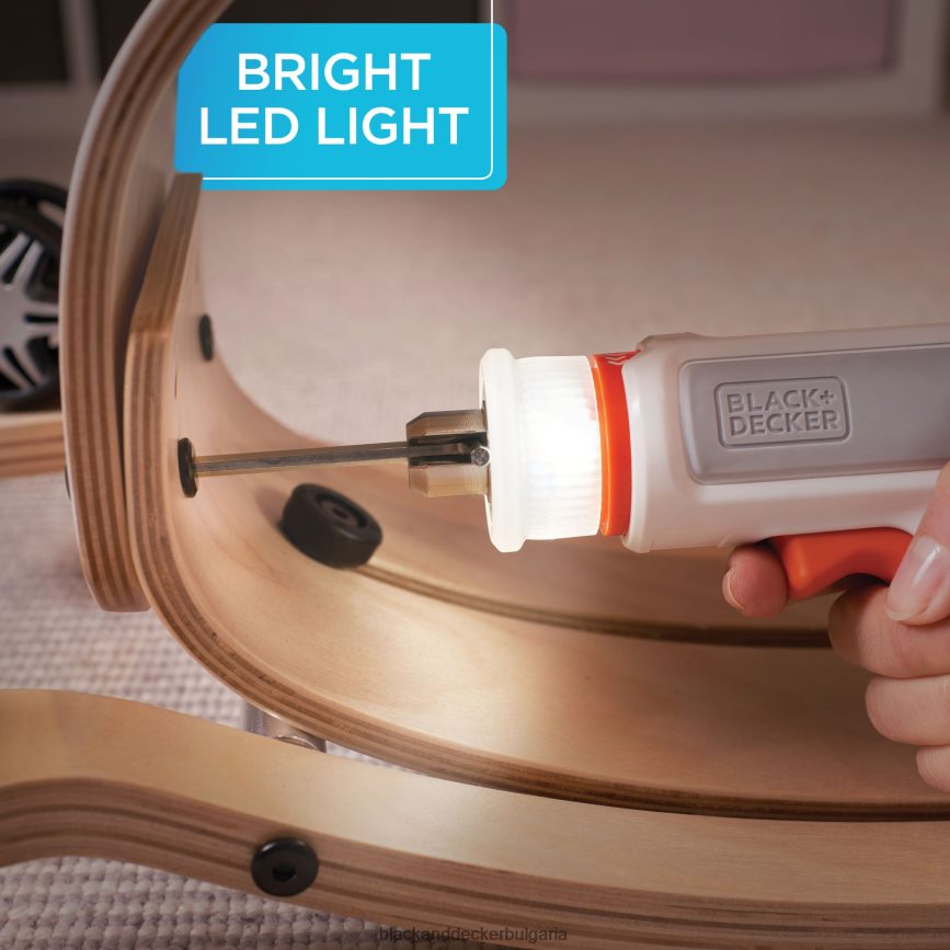инструменти бг BLACK+DECKER 4v max акумулаторна отвертка V8R6ZD569