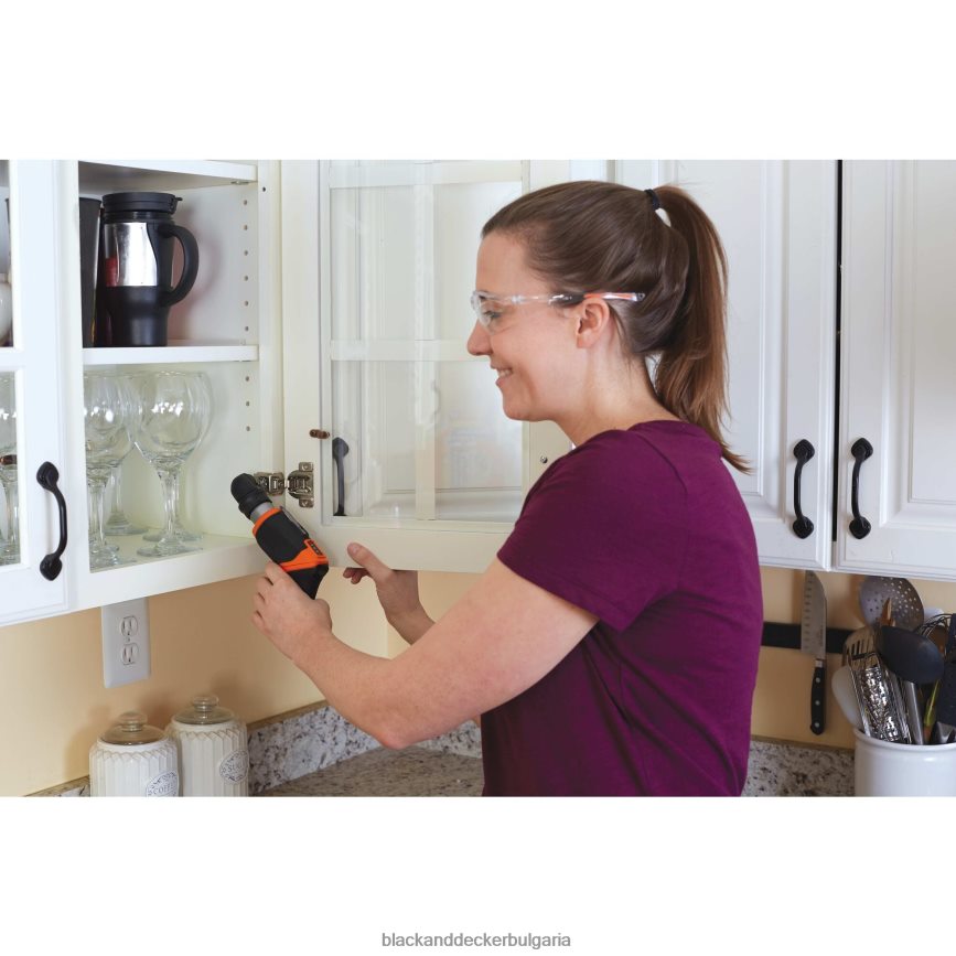 инструменти бг BLACK+DECKER 4v max акумулаторна отвертка с прав ъгъл V8R6ZD574