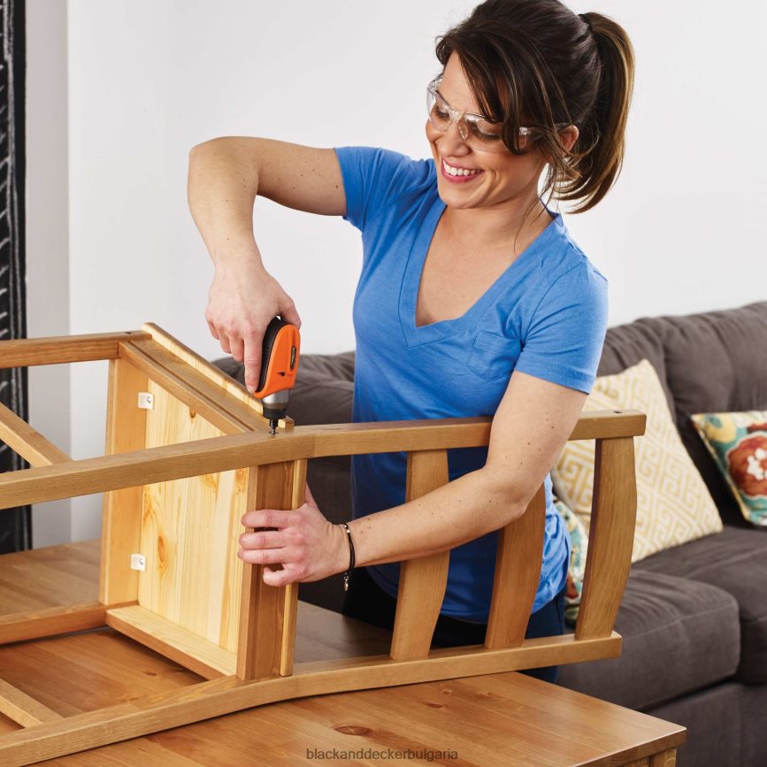 инструменти бг BLACK+DECKER 4v max акумулаторен винтоверт с led светлина V8R6ZD561