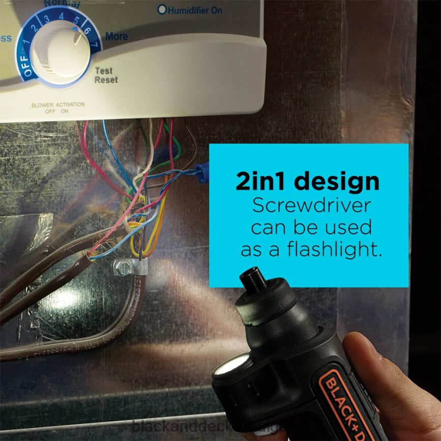 инструменти бг BLACK+DECKER 4v max акумулаторен винтоверт с led светлина V8R6ZD565