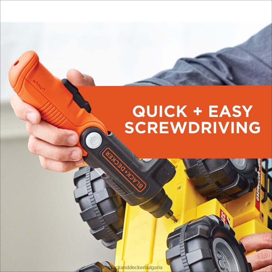 инструменти бг BLACK+DECKER 4v max акумулаторен винтоверт с led светлина V8R6ZD565
