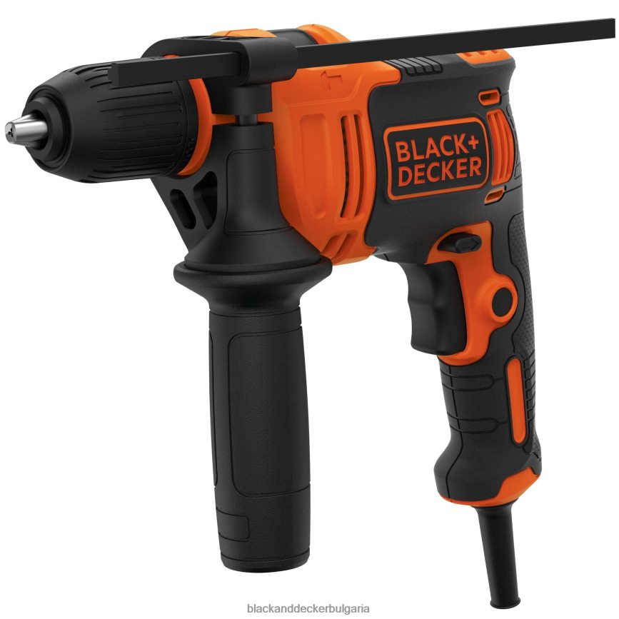 инструменти бг BLACK+DECKER ударна бормашина 6,5 ампера 1/2 инча V8R6ZD572