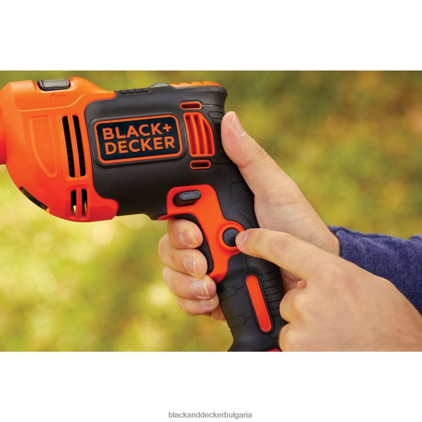 инструменти бг BLACK+DECKER ударна бормашина 6,5 ампера 1/2 инча V8R6ZD572