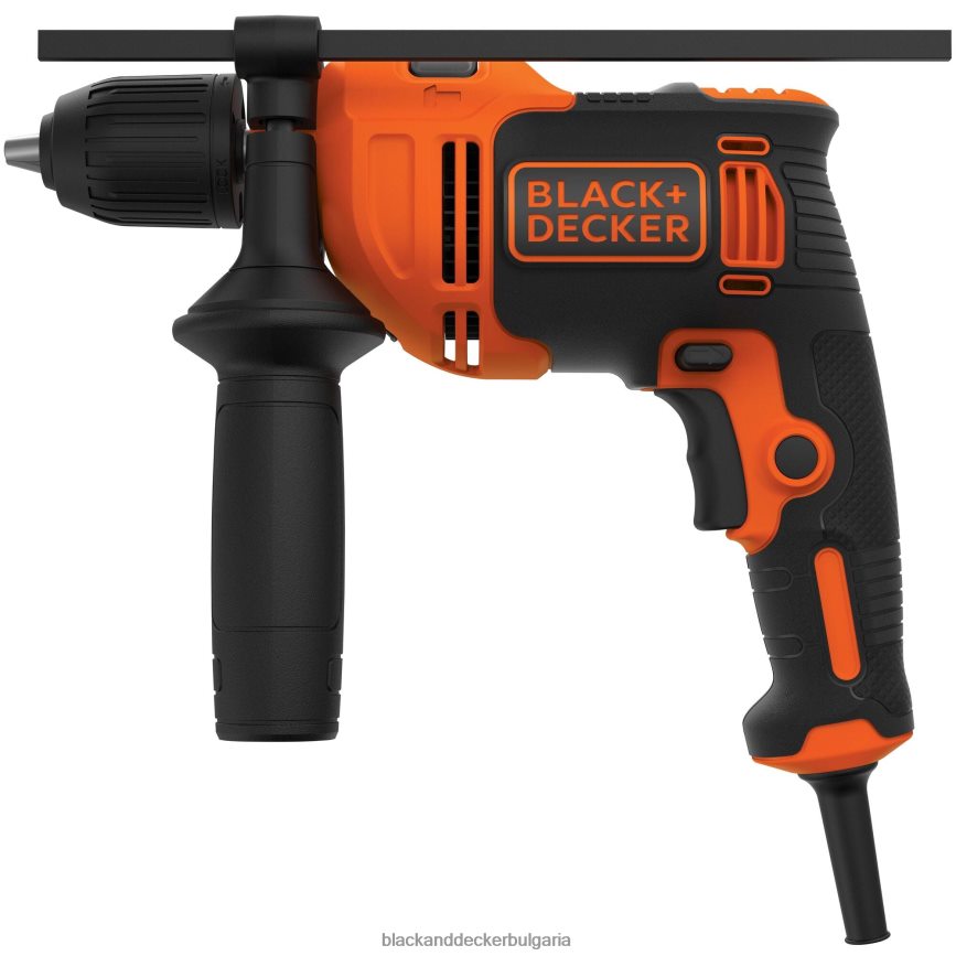 инструменти бг BLACK+DECKER ударна бормашина 6,5 ампера 1/2 инча V8R6ZD572