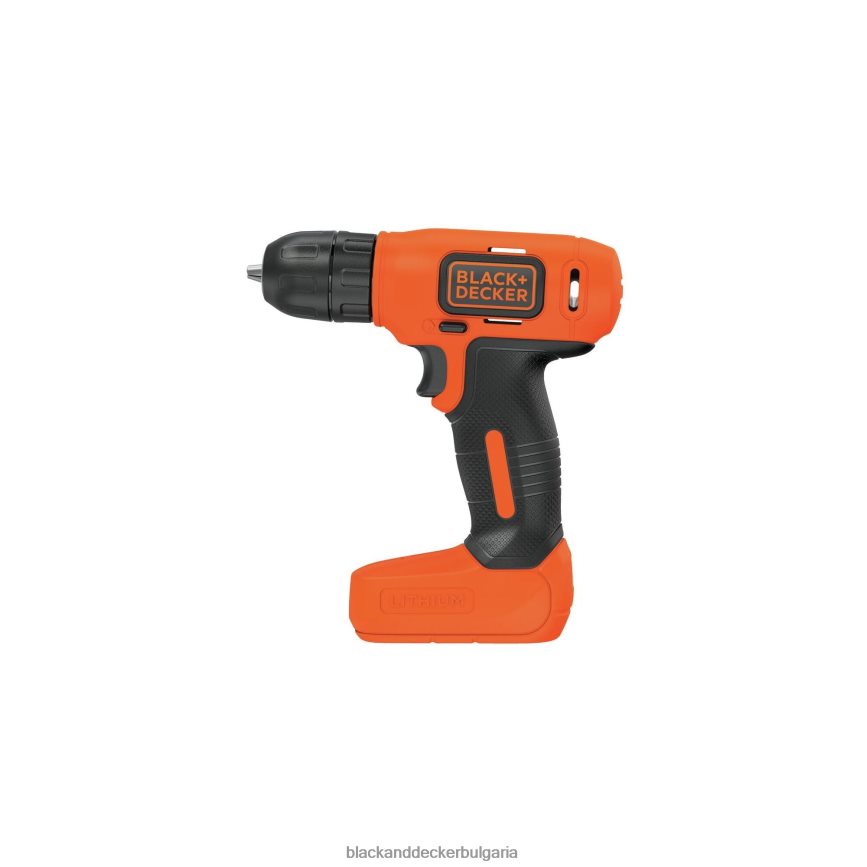 инструменти бг BLACK+DECKER 8v max бормашина и комплект инструменти за дома 57 части V8R6ZD556