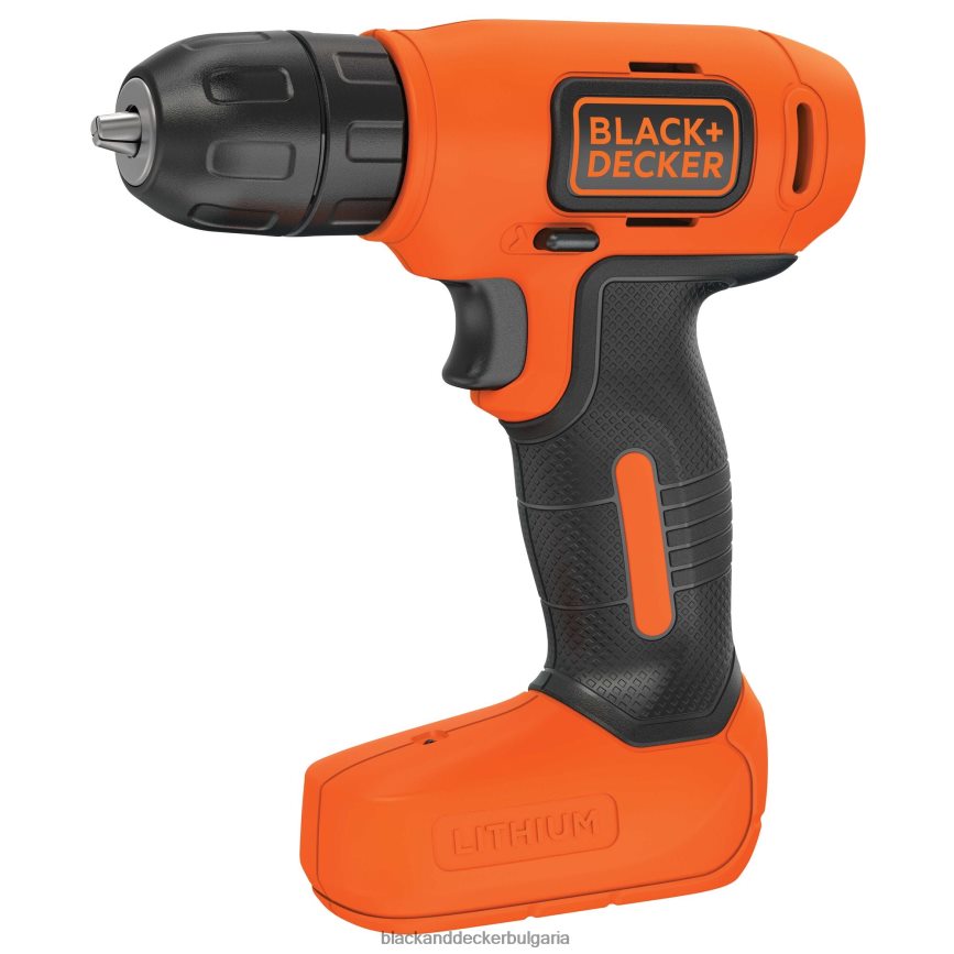 инструменти бг BLACK+DECKER 8v max акумулаторна бормашина/винтоверт V8R6ZD555