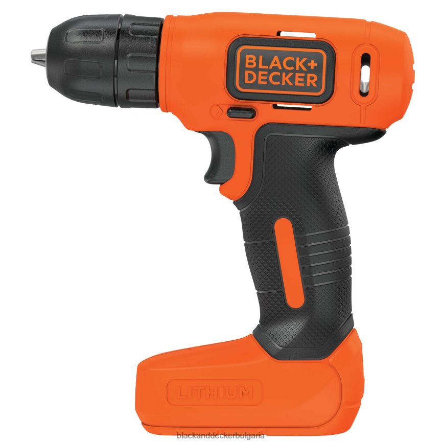 инструменти бг BLACK+DECKER 8v max акумулаторна бормашина/винтоверт V8R6ZD555