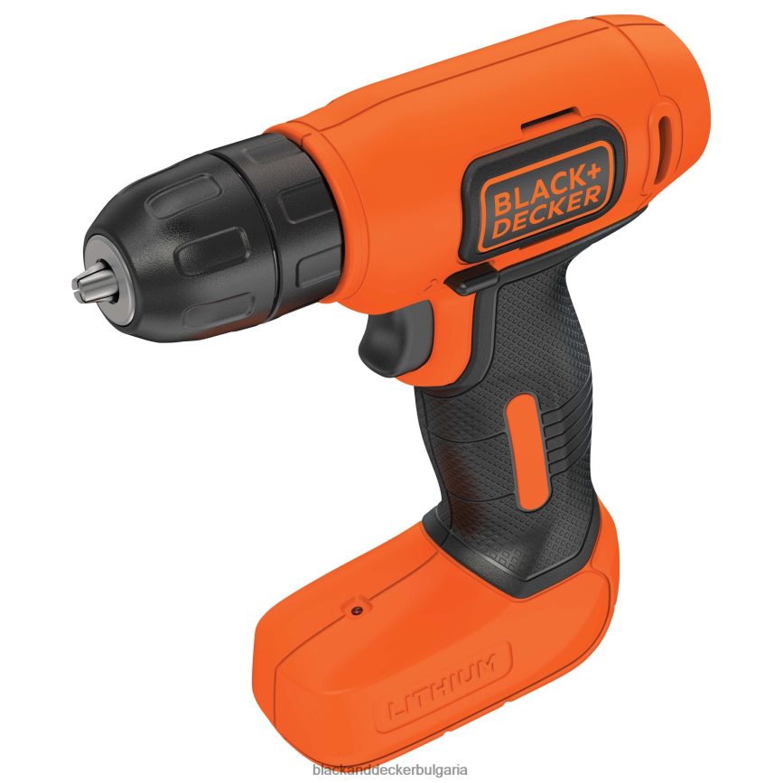 инструменти бг BLACK+DECKER 8v max акумулаторна бормашина/винтоверт V8R6ZD555