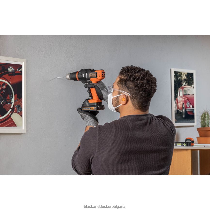 инструменти бг BLACK+DECKER матрична ударна бормашина мултифункционална приставка с калъф за съхранение V8R6ZD581