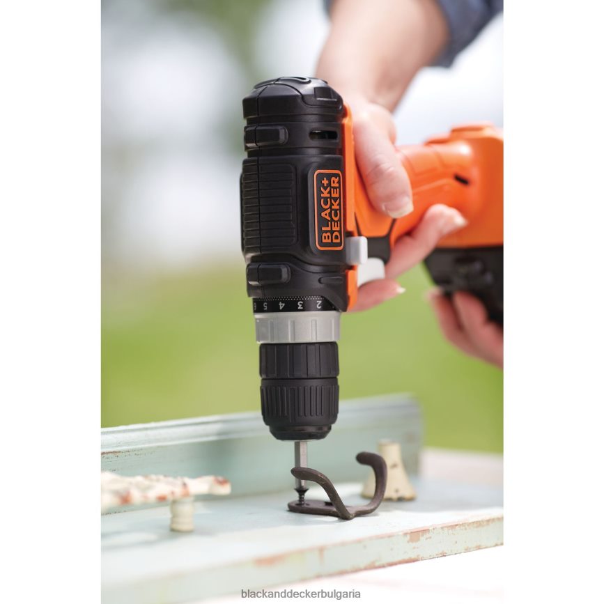 инструменти бг BLACK+DECKER gopak 12v max акумулаторна бормашина комбиниран комплект с 4 инструмента V8R6ZD586