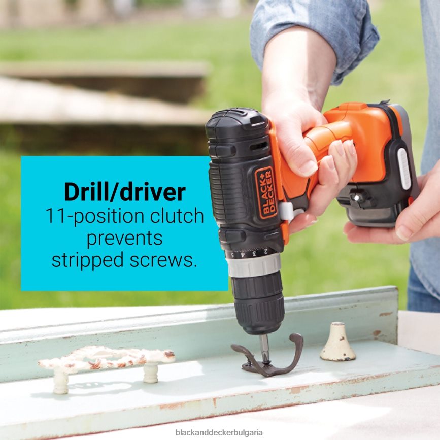 инструменти бг BLACK+DECKER gopak 12v max акумулаторна бормашина комбиниран комплект с 4 инструмента V8R6ZD586