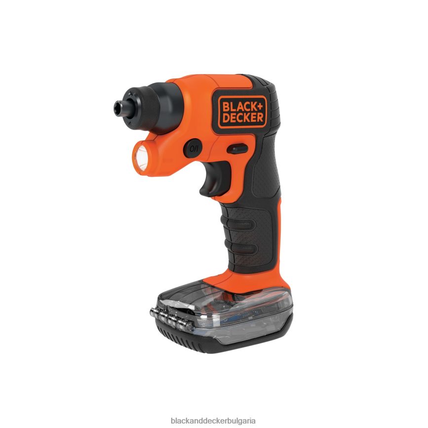 инструменти бг BLACK+DECKER lightdriver 4v max акумулаторна отвертка с пакет за съхранение V8R6ZD588